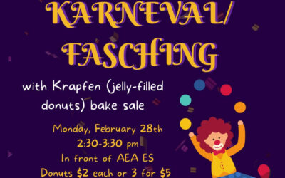 Celebrate Karneval/Fasching with Krapfen